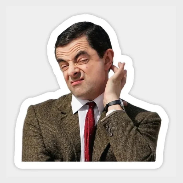 FUNNY EXPRESSION STICKER – CLASSIC COMEDY VIBE