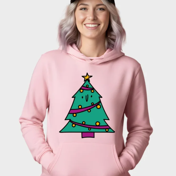 Merry Christmas Tree  - Hoodie