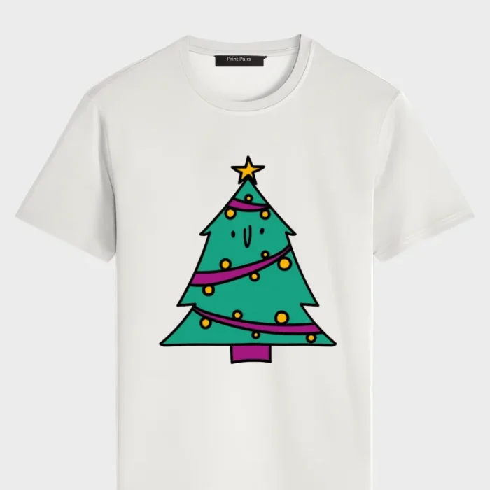 Merry Christmas Tree  - T-Shirt
