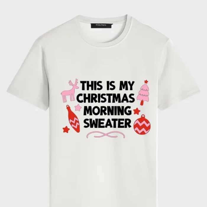 This is my christmas morning Sweater