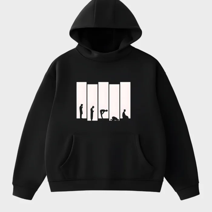 Minimalist Salah Sequence Hoodie