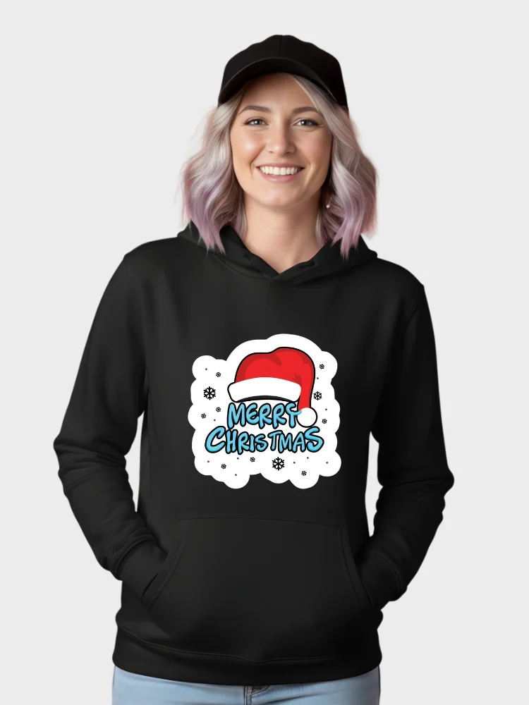 Merry Christmas Cap- Hoodie