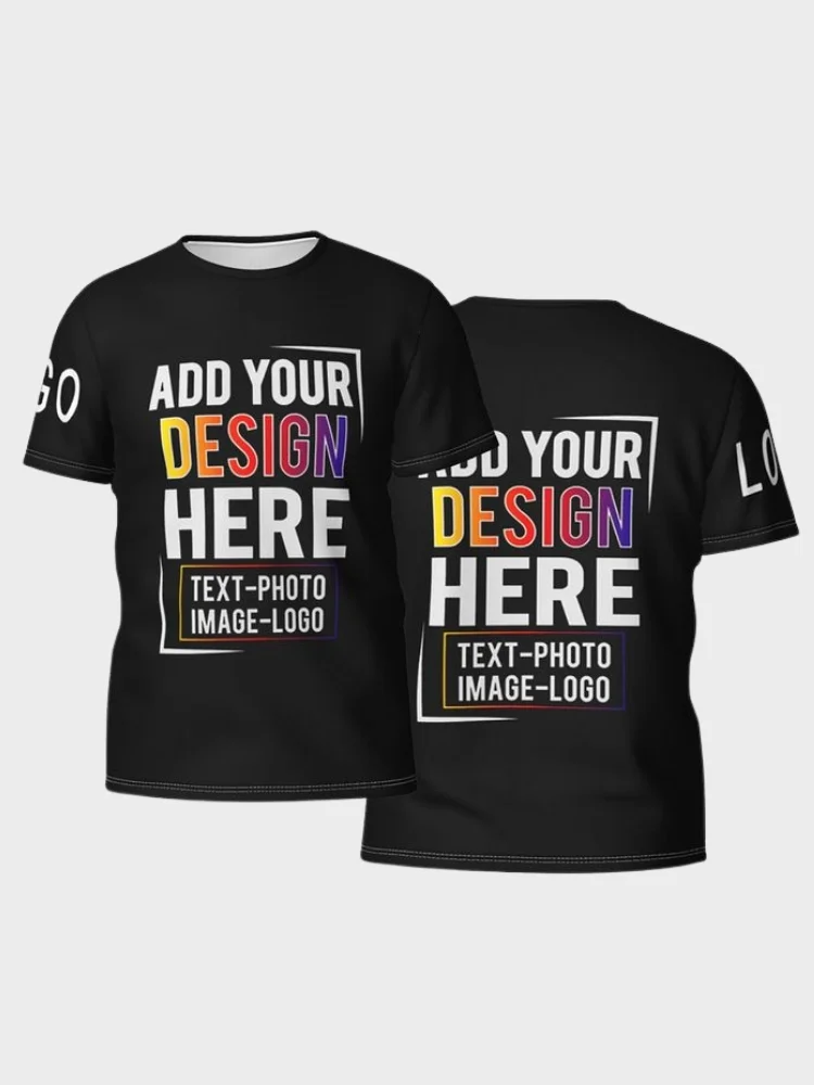CUSTOM T-SHIRT – PRINT YOUR OWN DESIGN