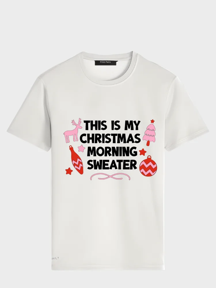This is my christmas morning Sweater