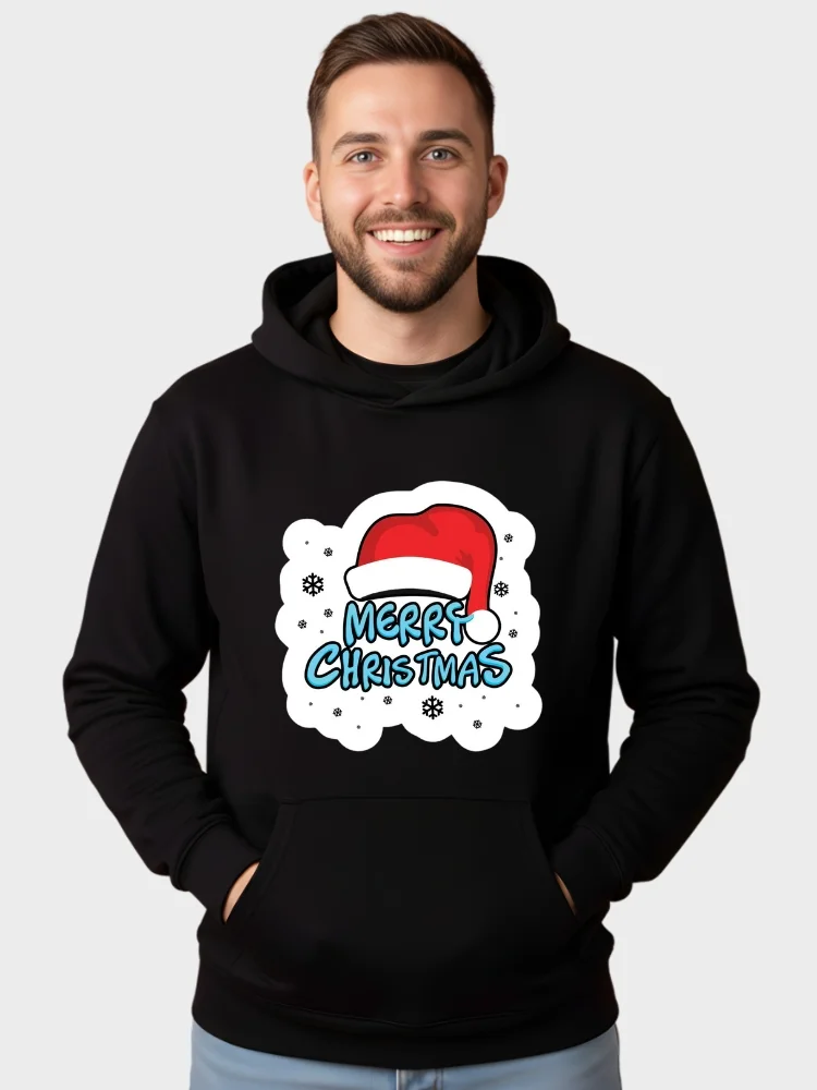 Merry Christmas Cap- Hoodie