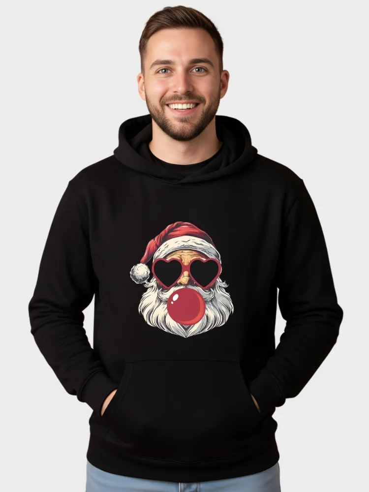 Cool Santa Bubblegum Hoodie