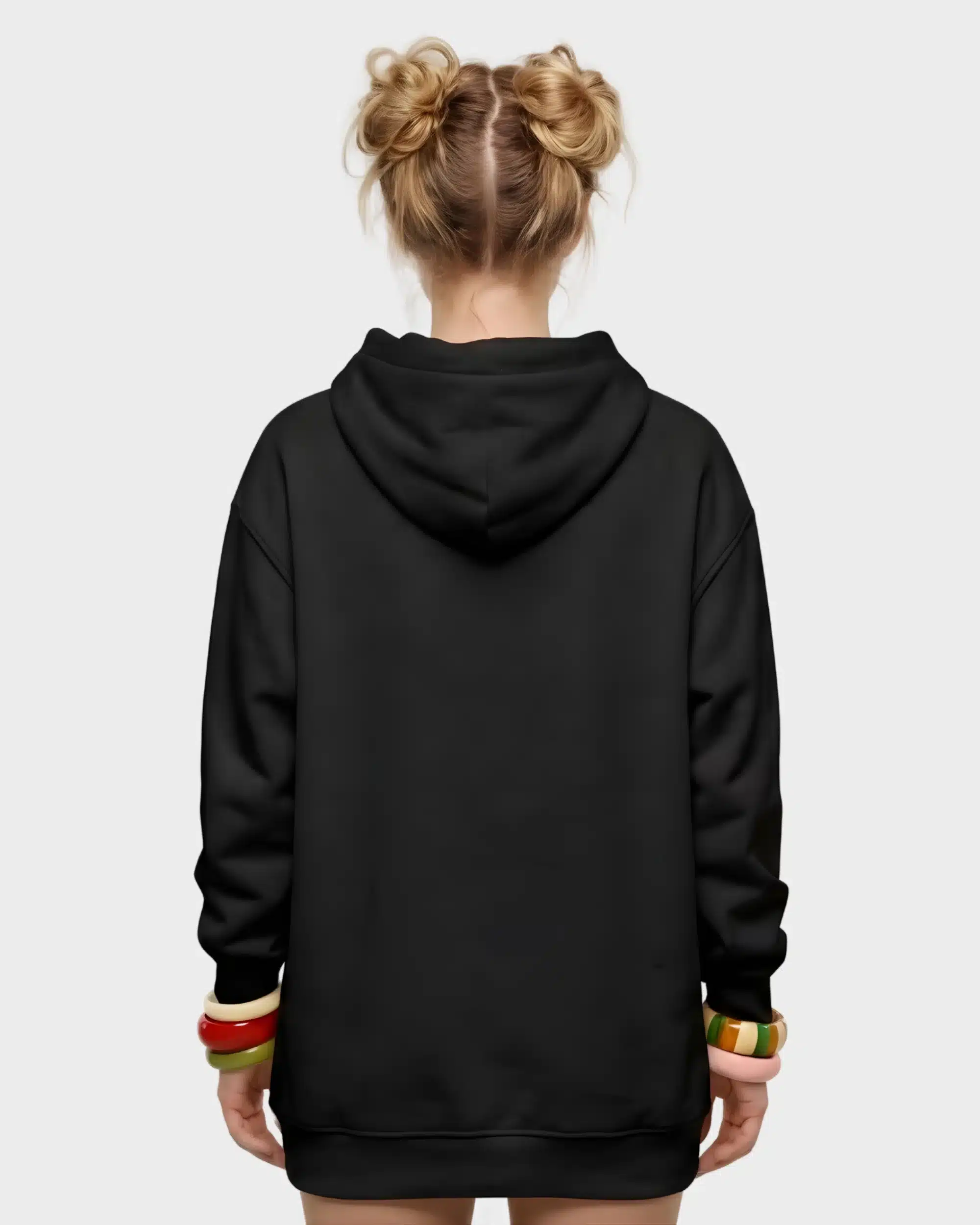 Urban Rebel ASK Graffiti Tag Red Box Logo Hoodie - Image 3