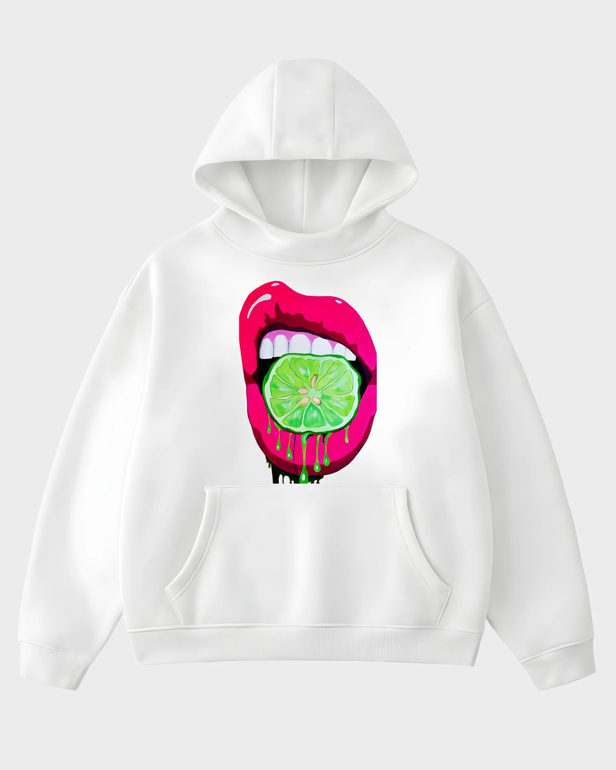 Lime Bite Graphic Hoodie